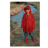 DOPPLER dětská pláštěnka s kapucí, vel. 104, červená
