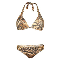 Phala animal bikiny zvířecí vzor S320 hnědá