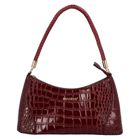 Luxusní dámská kabelka Silue, červená MaxFly