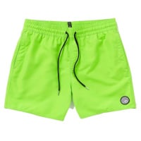 PLAVKY VOLCOM Lido Solid Trunk 16 - zelená