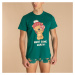 Pánské triko a boxerky Vánoční Medvídci zelené Extreme Intimo