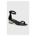 Kožené sandály Dkny Ella černá barva, K1480996
