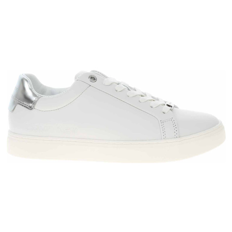 Dámská obuv Calvin Klein HW0HW01326 0K8 white-silver