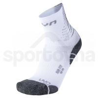 Pánské ponožky UYN RUN FIT SOCKS S100137W106 - bílá/černá /47
