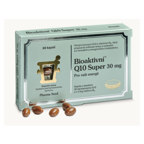 PHARMA NORD Bioaktivní Q10 super 30 mg 60 kapslí