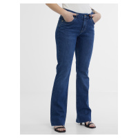 Orsay Tmavě modré dámské bootcut džíny - Dámské