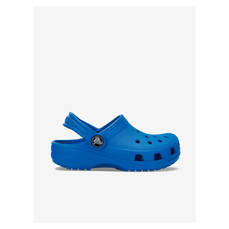 Modré dětské pantofle Crocs