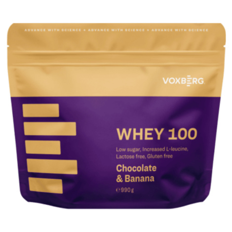 Voxberg Whey Protein 100 čokoláda a banán 990 g
