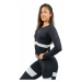Nebbia Long Sleeve Sporty Top True Hero Black Fitness tričko