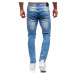 Modré pánské džíny regular fit Bolf R916