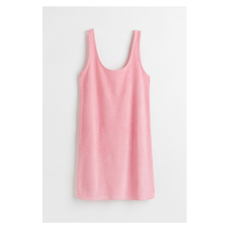 H & M - Froté šaty - růžová H&M