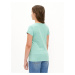 Dívčí tričko - WINKIKI WJG 11020, mentolová/ 180 Barva: Zelinkavá
