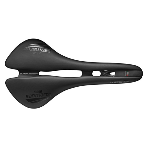 SELLE SAN MARCO sedlo - ASPIDE OPEN-FIT SUPERLEGGERA WIDE - černá