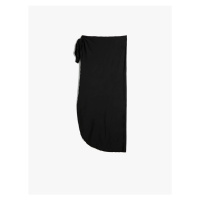 Koton Pareo Skirt Midi Tie Detailed