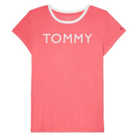 Tommy hilfiger dámské tričko iconic logo pink 977-660 m