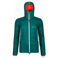 Ortovox Westalpen Swisswool Jacket W Pacific Green Outdorová bunda