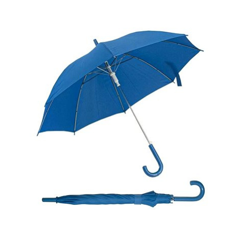 Derby Dětský holový vystřelovací deštník, modrá, plná barva modrá