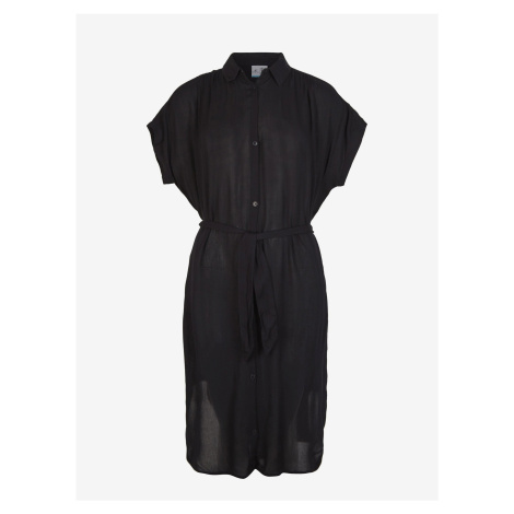 Černé dámské košilové šaty O'Neill CALI BEACH SHIRT DRESS