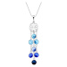 Náhrdelník se Swarovski Elements Dream Catcher NDR1122SS29AQSA Aqua