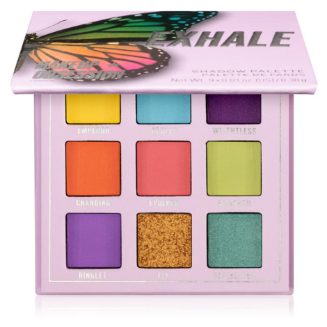 Makeup Obsession Mini Palette paletka očních stínů odstín Exhale 0,38 g