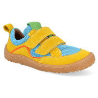 Barefoot dětské tenisky Froddo - Base blue/yellow žluté