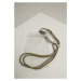 Phone Necklace with Additionals I Phone 8 - transparent/olive