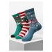 Ho Ho Ho vánoční ponožky 3-balení vícebarevné