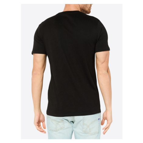 CAVALLI CLASS Leopard II. Black tričko Roberto Cavalli