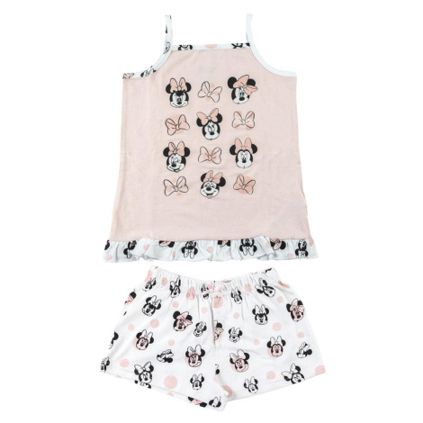 SHORT PAJAMAS SUSPENDERS SINGLE JERSEY MINNIE