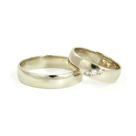 Zlaté snubní prsteny 0017 + DÁREK ZDARMA