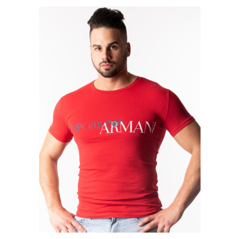 Pánské tričko Emporio Armani 111035 9P516 Červená