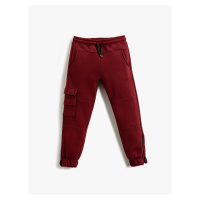 Koton Jogger Pants With Thick Flap, Pocket Detailed, Zippered Legs.