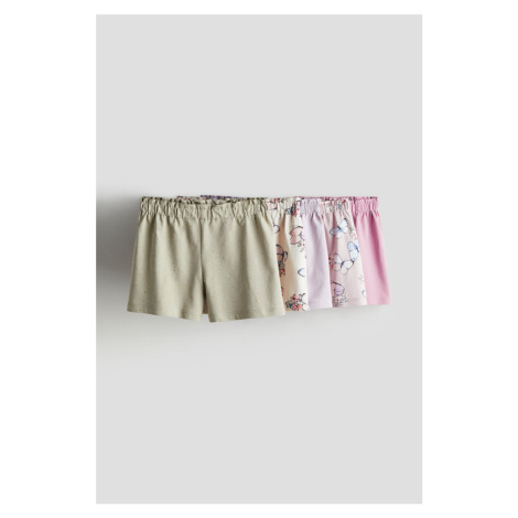H & M - Natahovací šortky 5 kusů - růžová H&M
