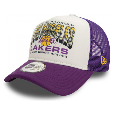 New-Era Nba team colour trucker loslak Fialová New Era