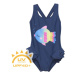 Dívčí plavky COLOR KIDS BABY Swimsuit W. Application 7198-Dark Denim