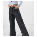 COLLUSION x008 90s wide leg jeans in washed black