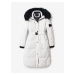 Bílý dámský zimní prošívaný kabát Desigual Sundsvall