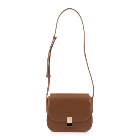 CROSSBODY GANT LEATHER SHOULDER BAG COGNAC BROWN