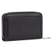 Calvin Klein ACCORDION ZIP AROUND Dámská peněženka, černá, velikost