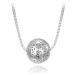 Stříbrný náhrdelník s kuličkou 45 cm JMAS0217SN45