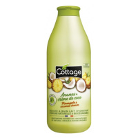 Cottage Moisturizing Shower Gel & Bath Milk -  Pineapple & Coconut cream sprchový gel a mléko do