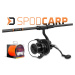 Delphin Spodový set SPODCarp - 360cm + 8T + 0,14mm