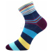 Dětské ponožky BOMA Jana Pruhy 32 tmavě modrá