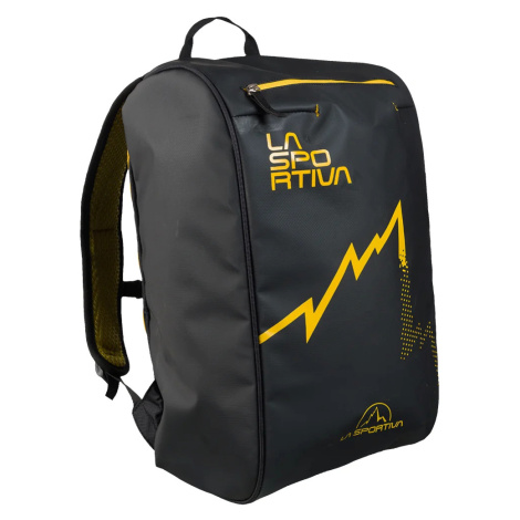 Batoh na lano La Sportiva Climbing Bag Black/Yellow