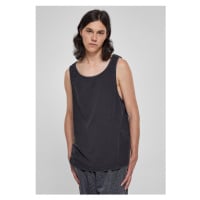 Pánské tílko // Urban Classics / Heavy Oversized Acid Wash Tank black