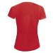 SOĽS Sporty Women Dámské funkční triko SL01159 Red