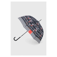 Deštník Moschino černá barva, 7991