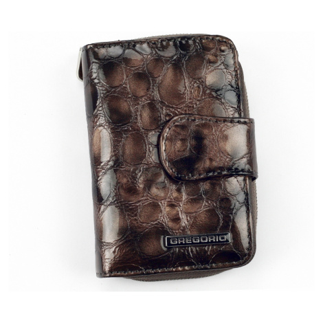 Dámská kožená peněženka Gregorio FZ-115 šedá