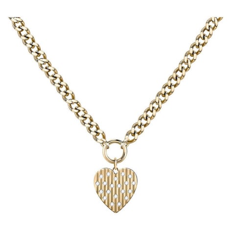 Morellato Romantický pozlacený náhrdelník se srdíčkem Incanto SAVA01
