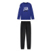pepperts!® Chlapecké pyžamo s BIO bavlnou (modrá/černá)